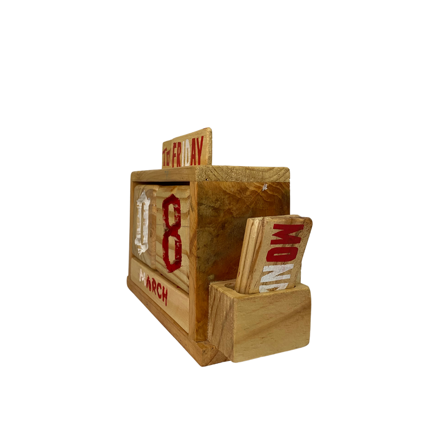 Handmade Wooden Calendar