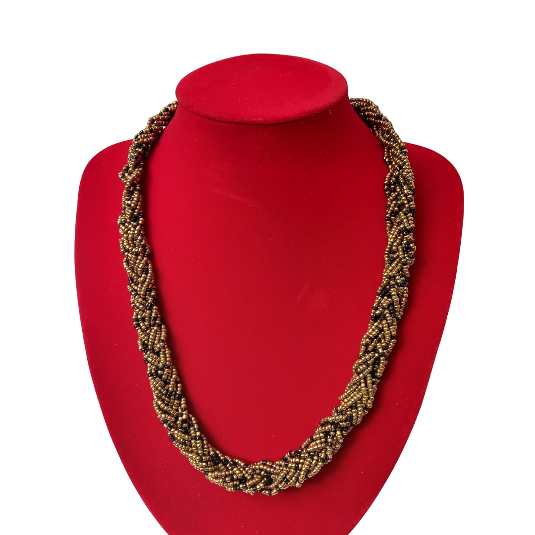 Mwagika African Beaded Necklace Collection A