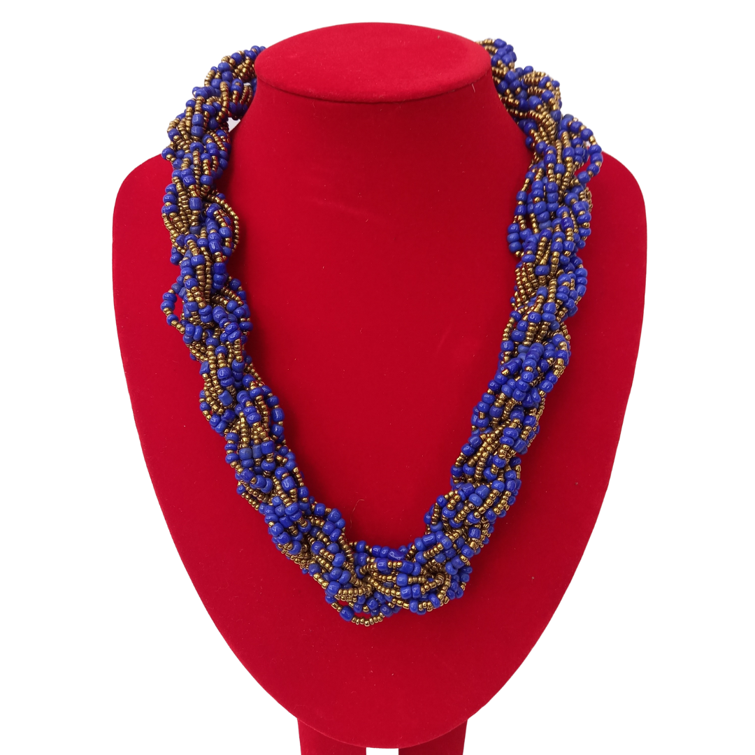 Zunguka African Beaded Nedcklace Collection C