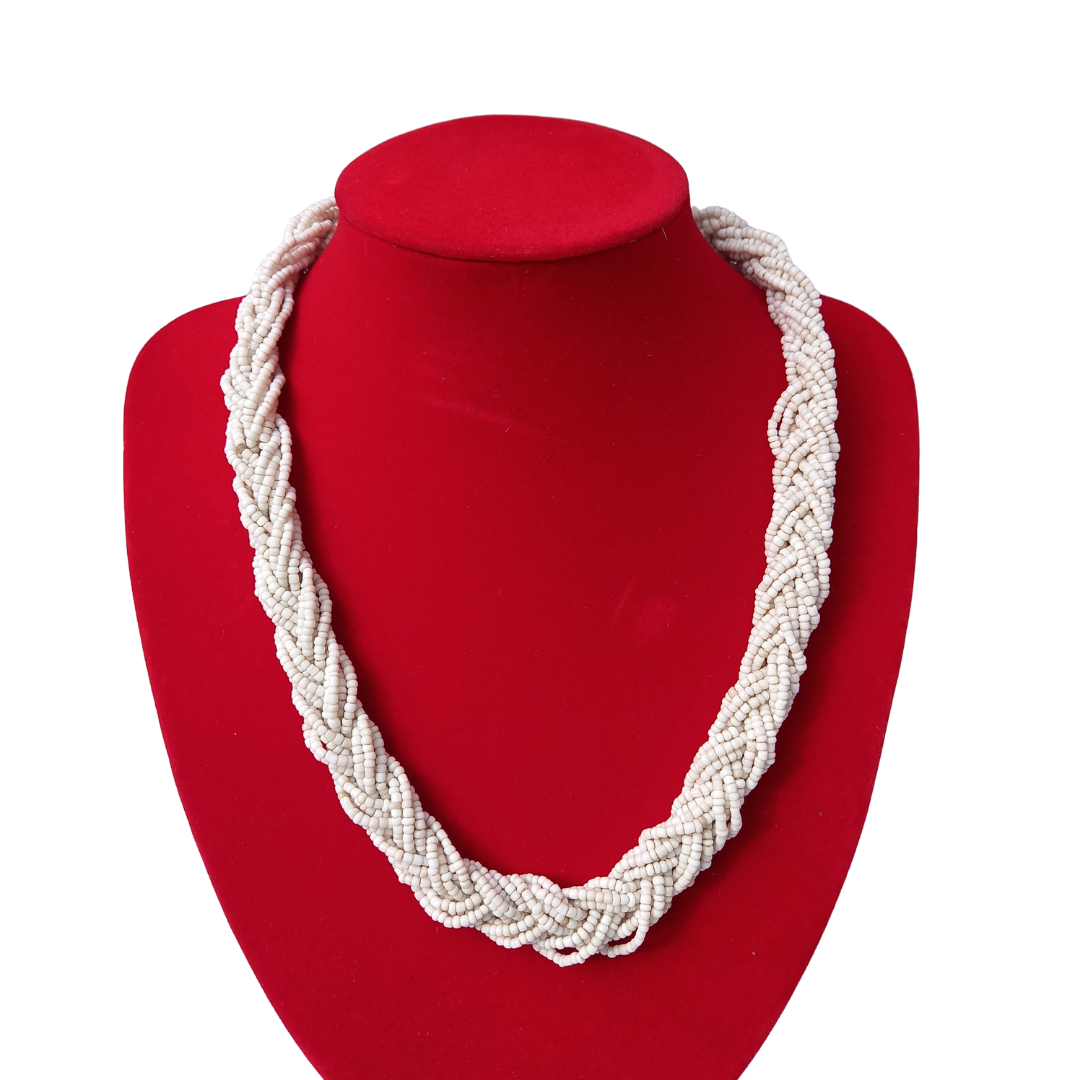 Mwagika African Beaded Necklace Collection A