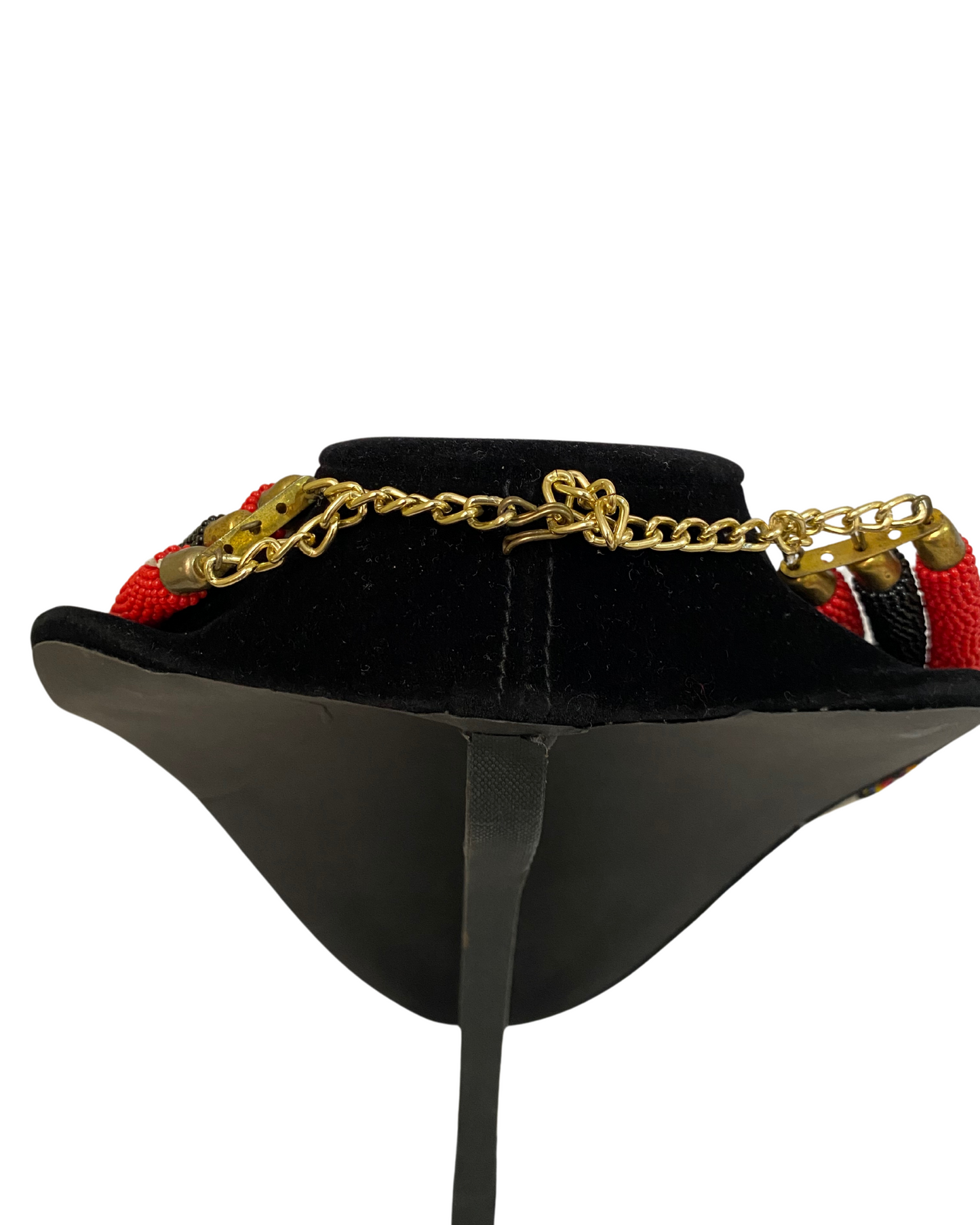 African 3 in 1 Beaded Necklace