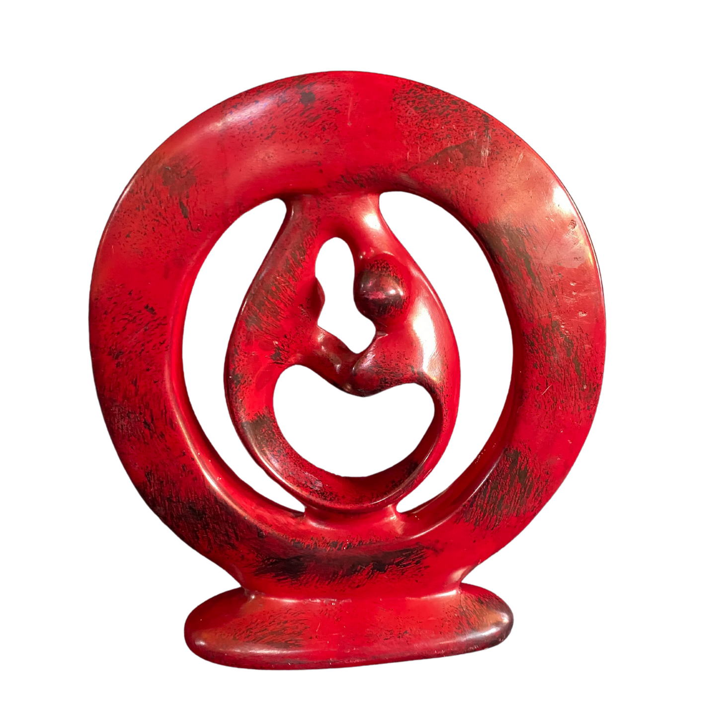 Round Standing Decorative Soapstone