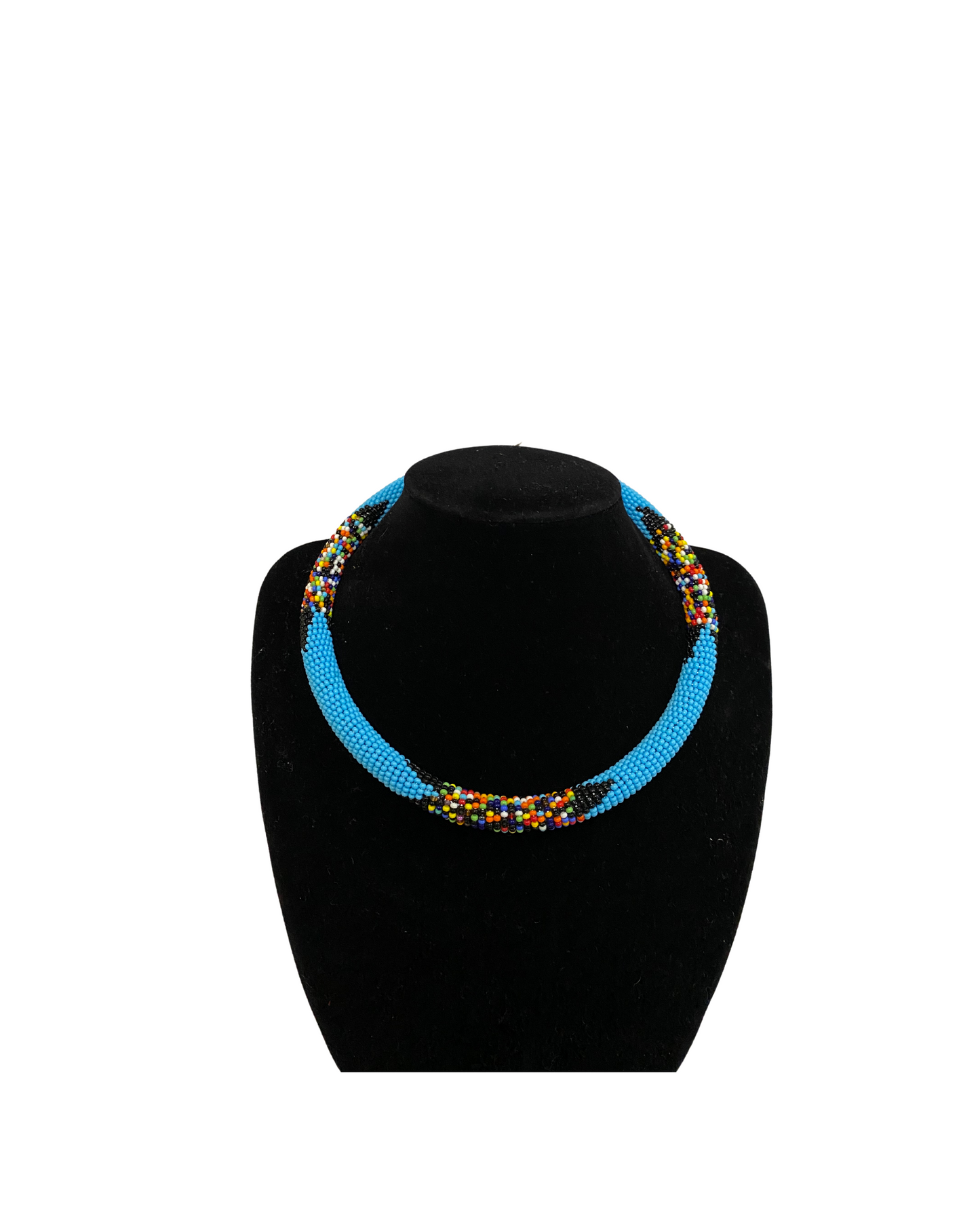 Partition Beaded Necklace(Single)