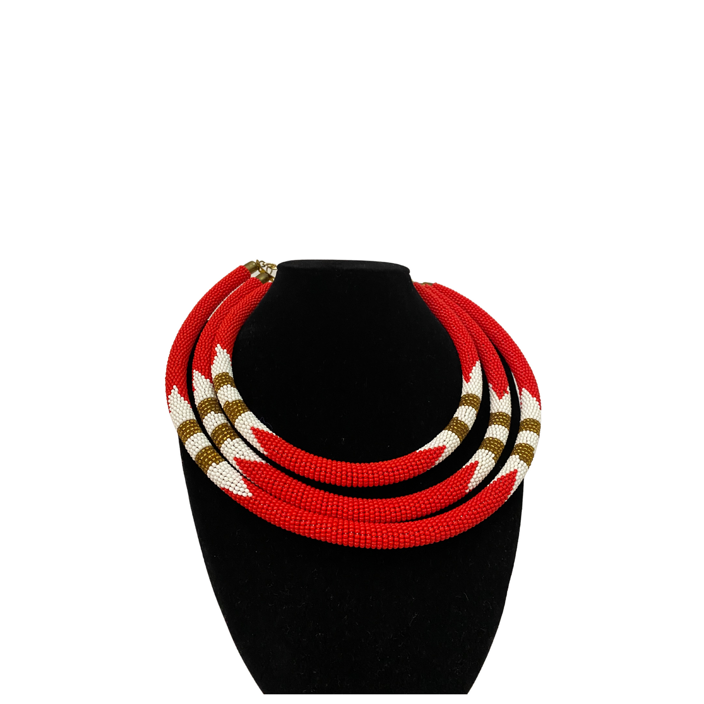 3 in 1   African Necklace