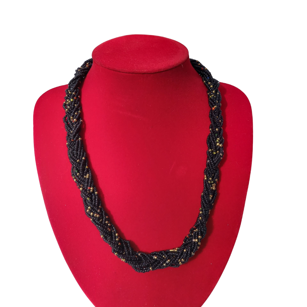 Mwagika Africa Beaded Necklace Collection C