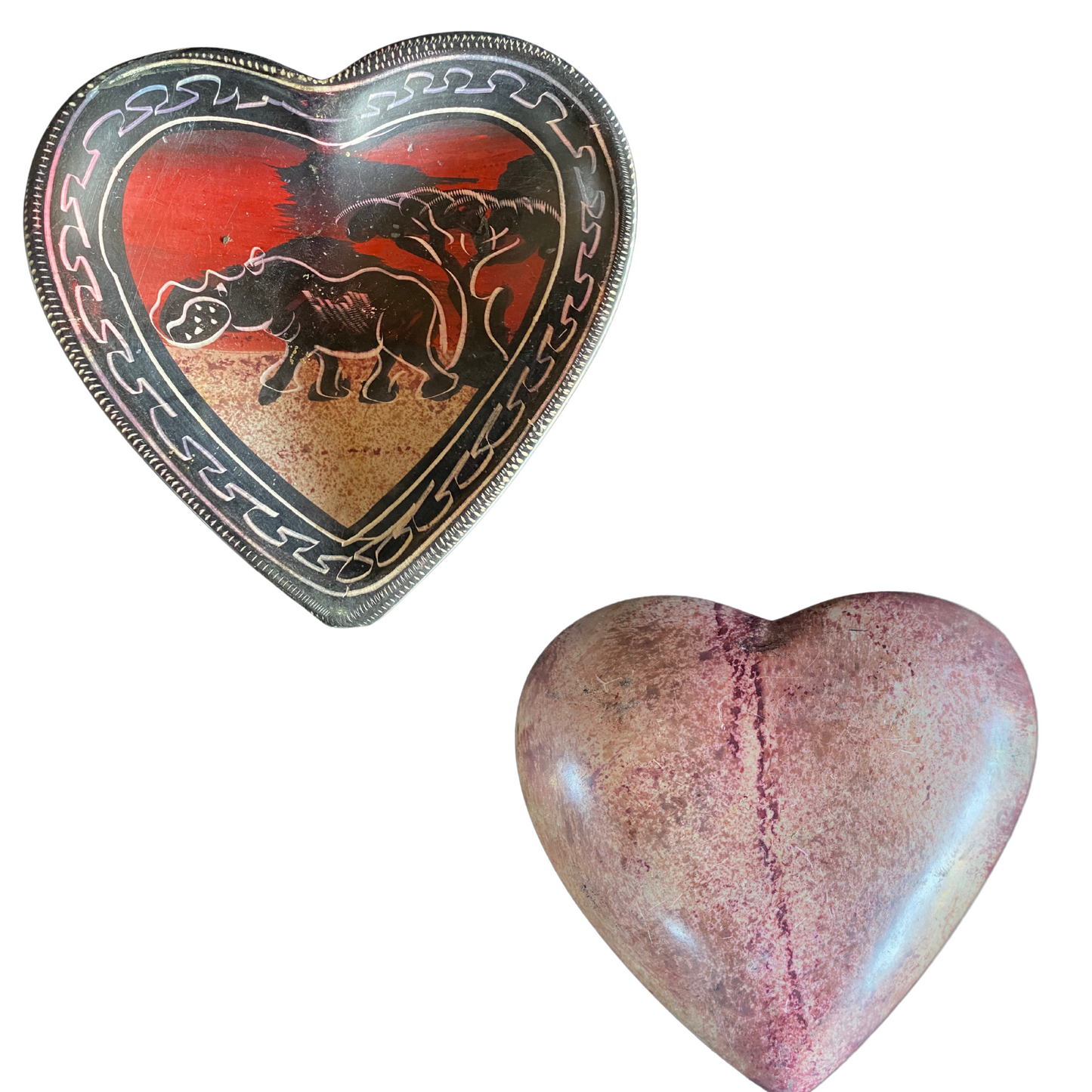 Heart Soapstone Tray