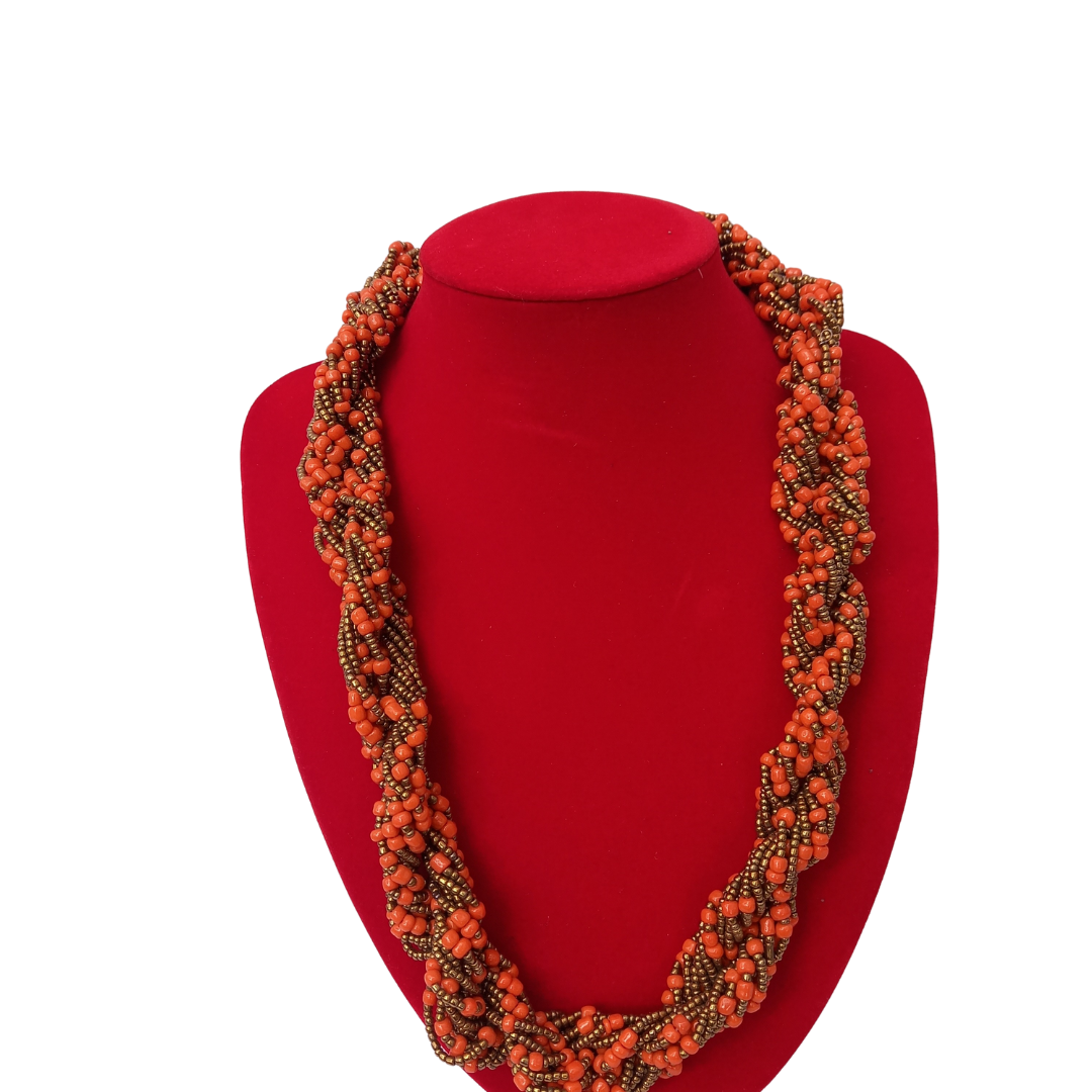 Zunguka African Beaded Necklace Collection A