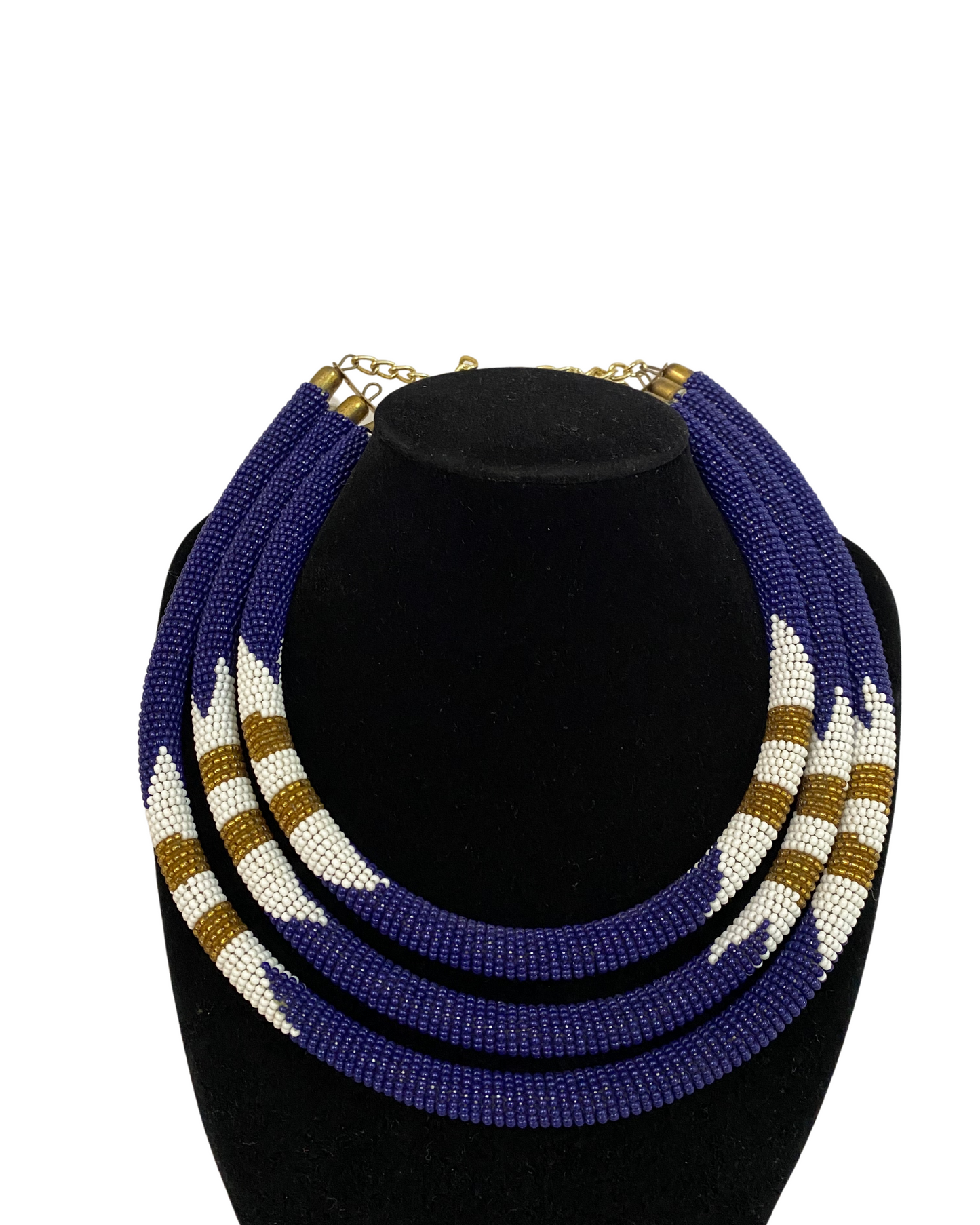 3 in 1   African Necklace