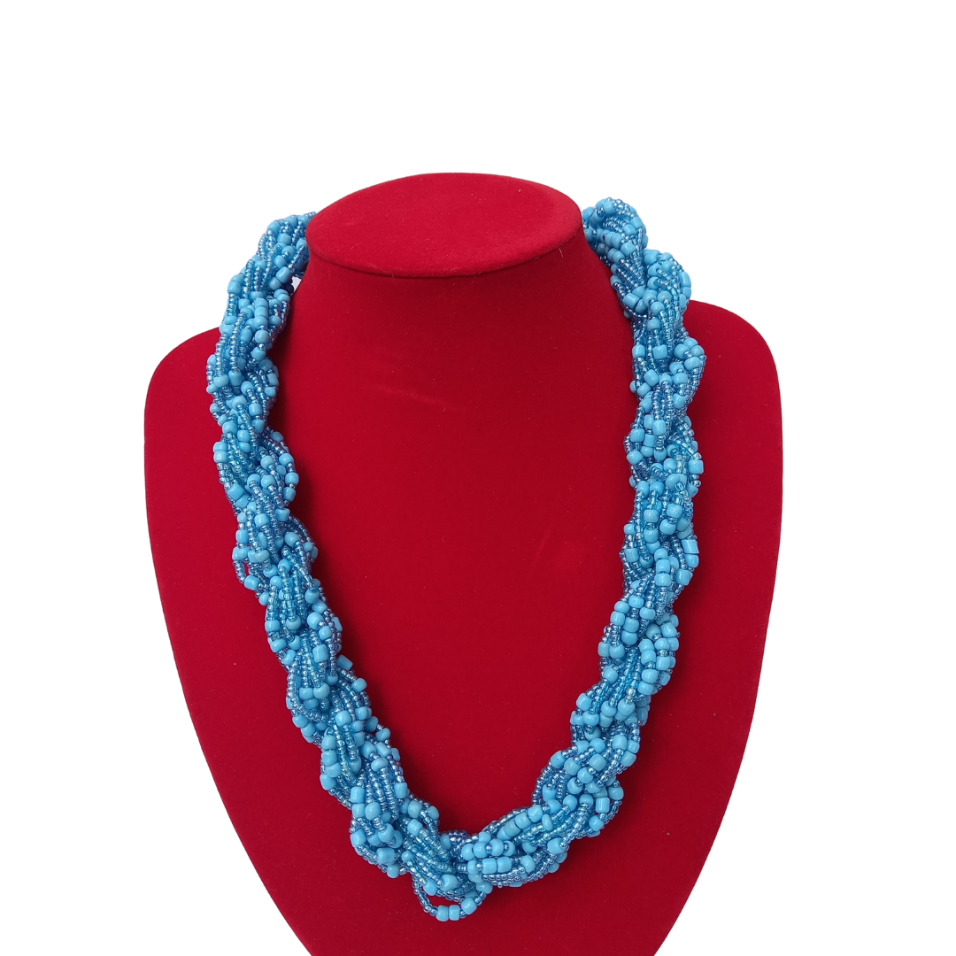 Zunguka African Beaded Necklace Collection B