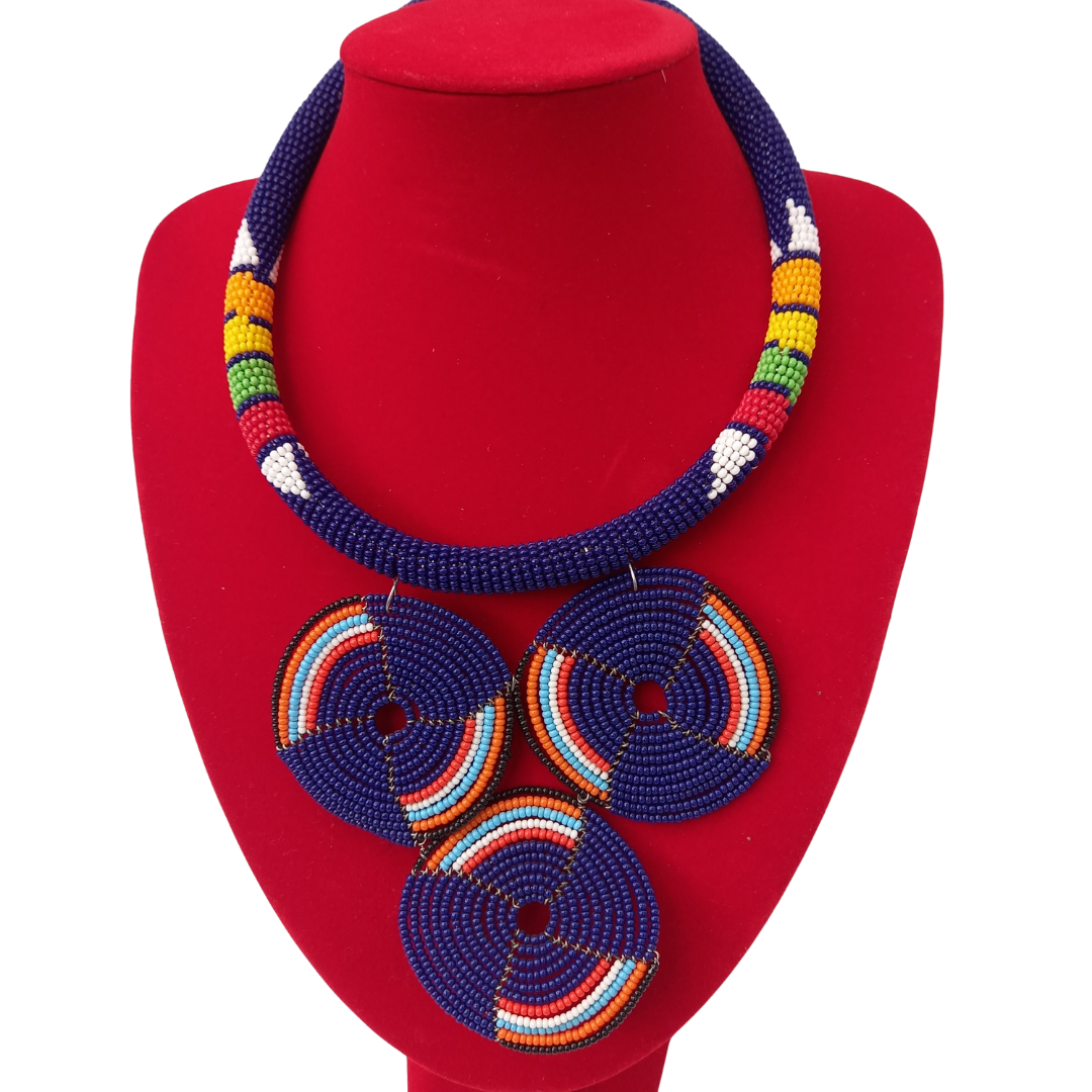 Tatu African beaded Necklace