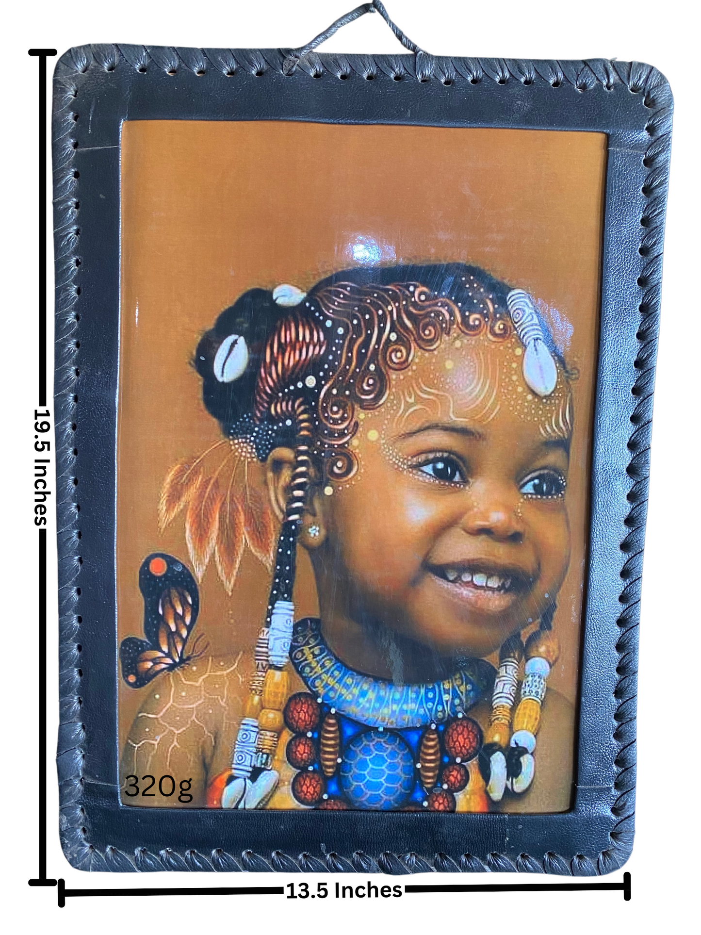 African printed Portraits for walls