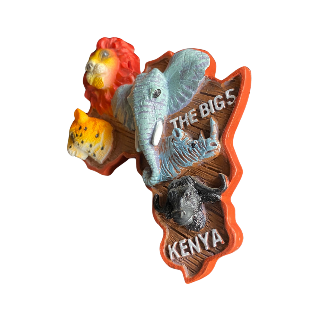 Modern African Fridge Magnet Stickers B