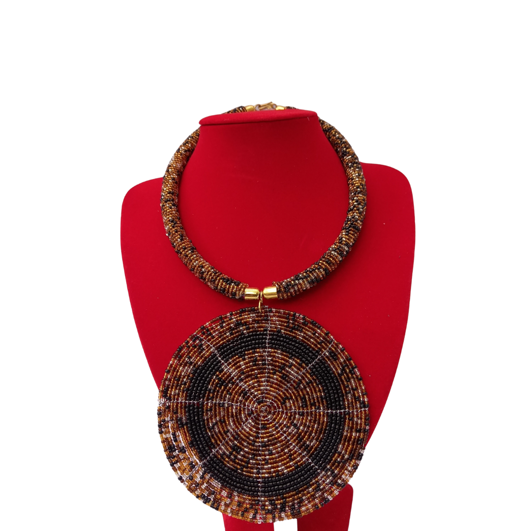 Duara African Beaded Necklace