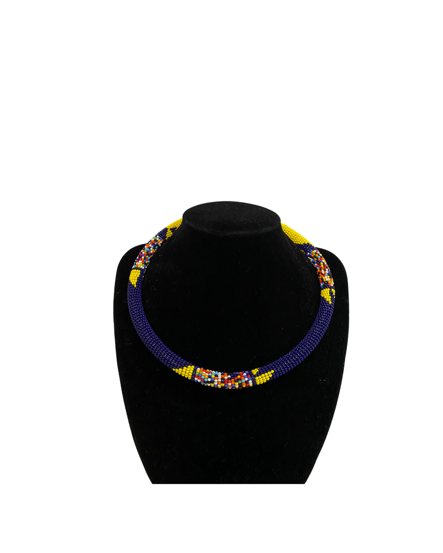 Partition Beaded Necklace(Single)