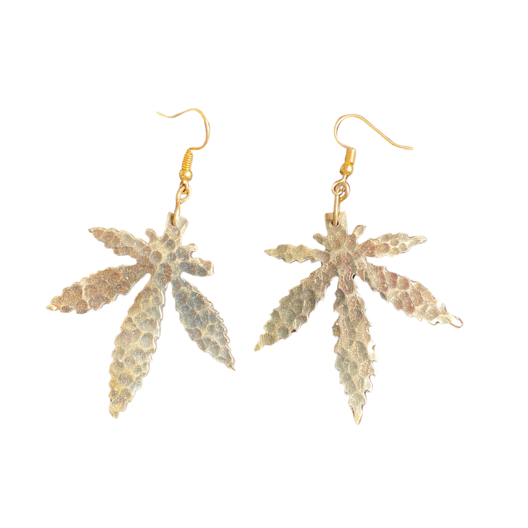 Handmade Brass Earrings