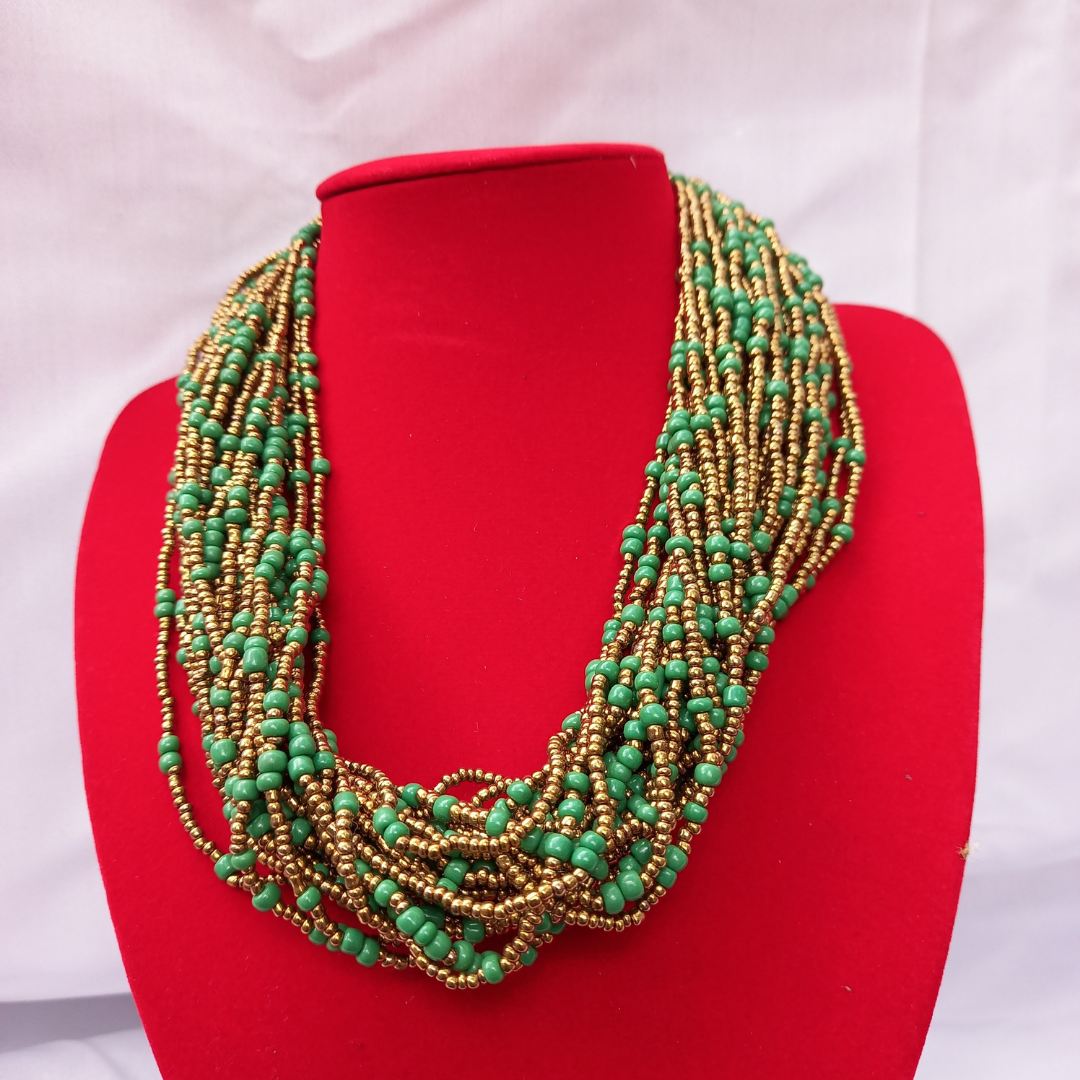 Mingi African Beaded Necklace