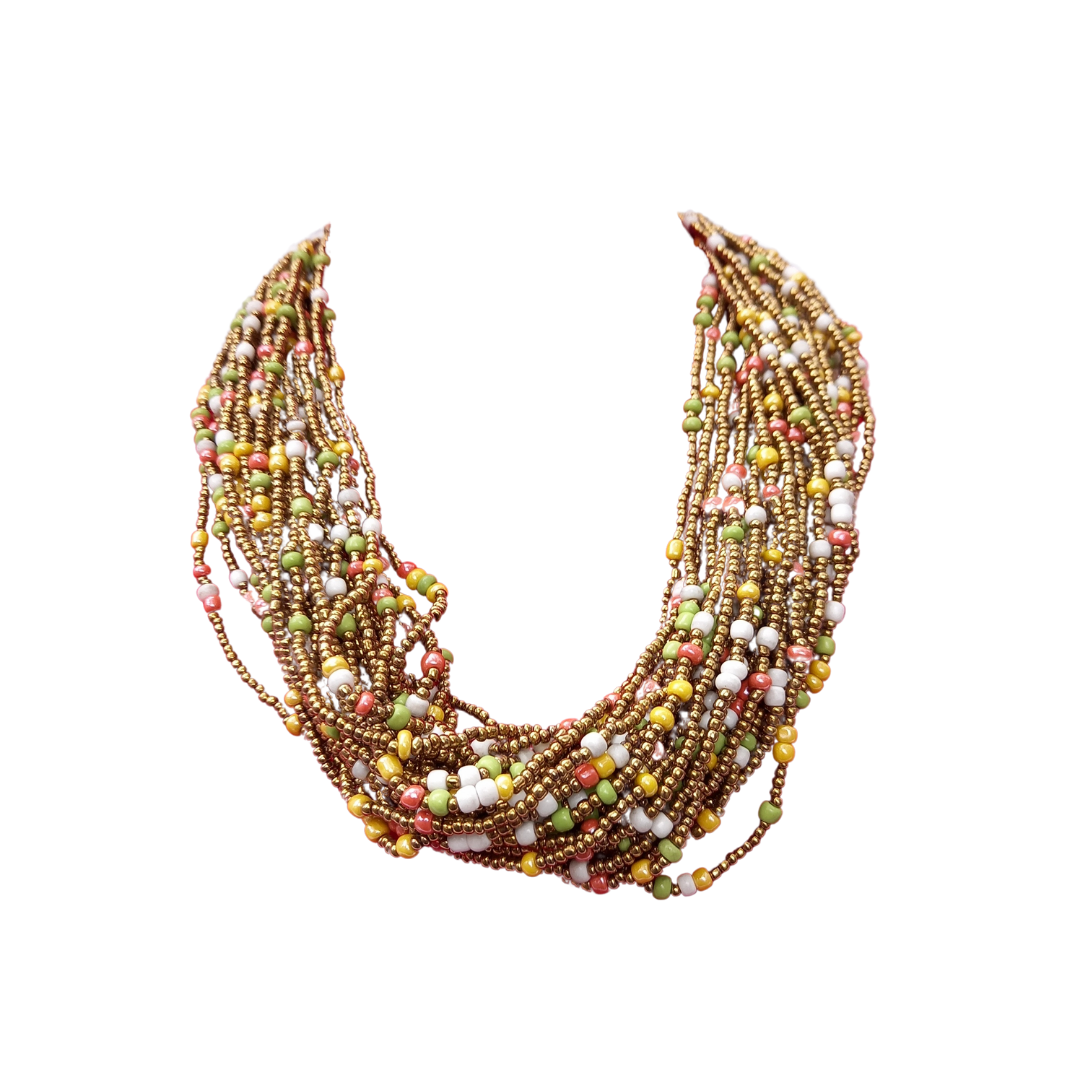 Mingi African Beaded Necklace