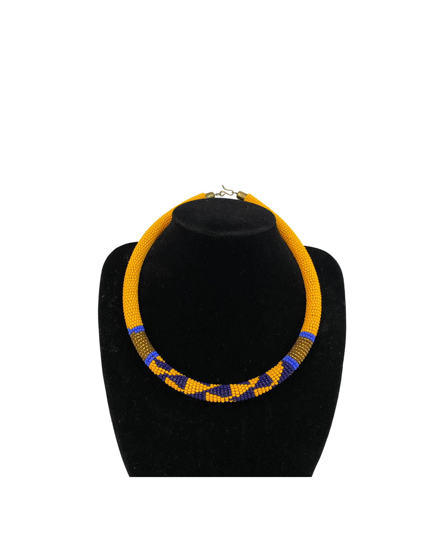 V-Design Beaded Necklace(Single)