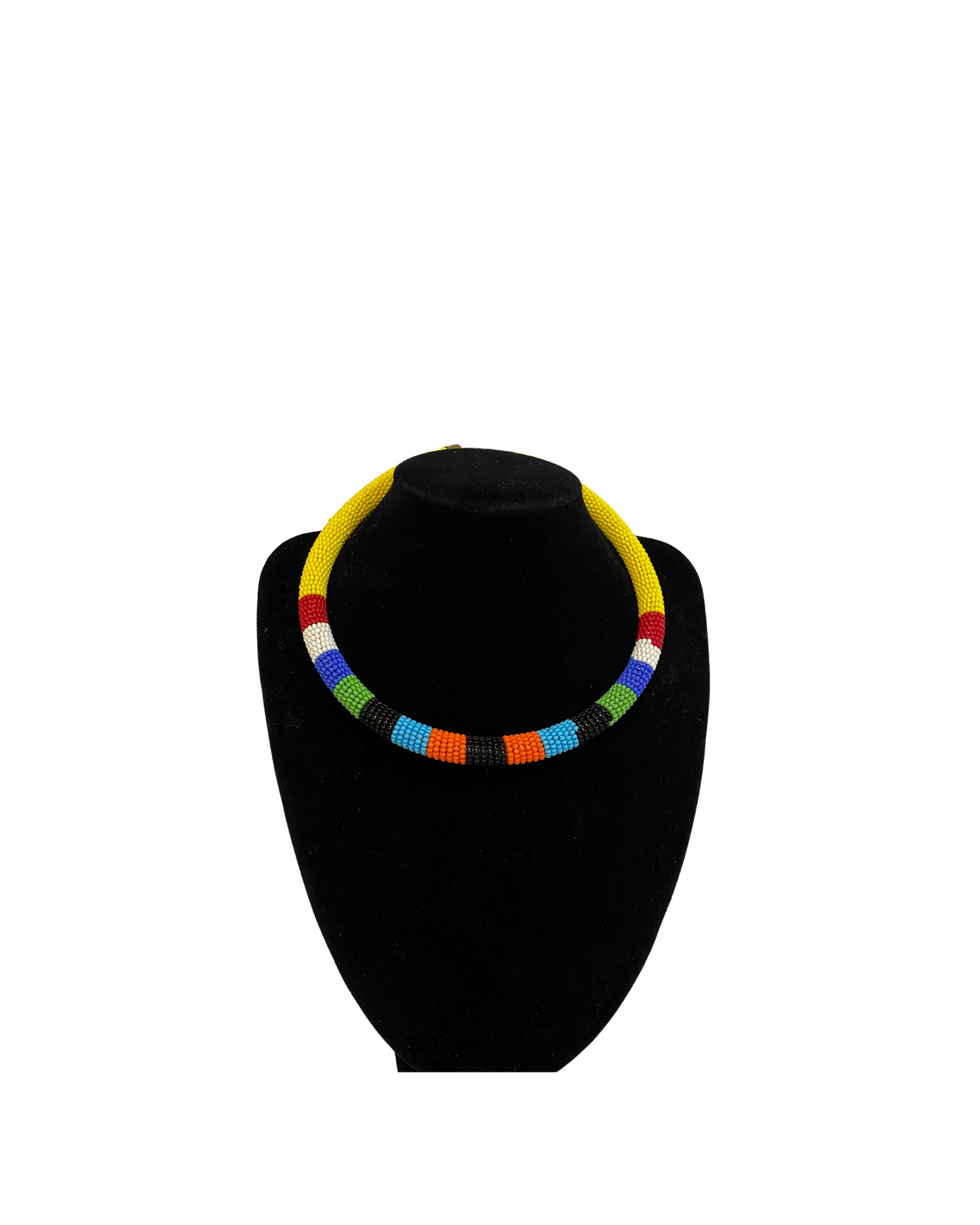 Partition Beaded Necklace(Single)