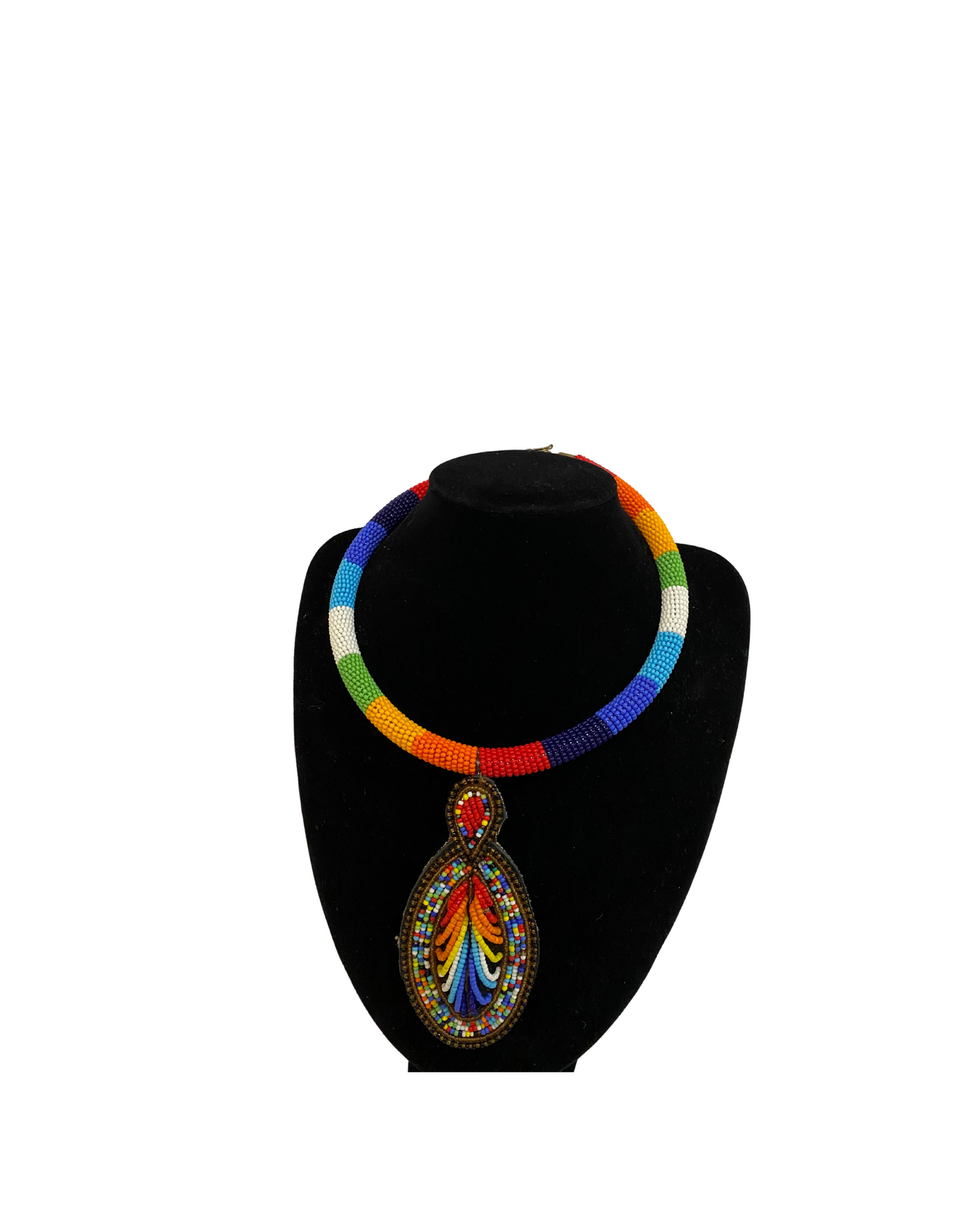 Pendant Beaded Necklace(Single)