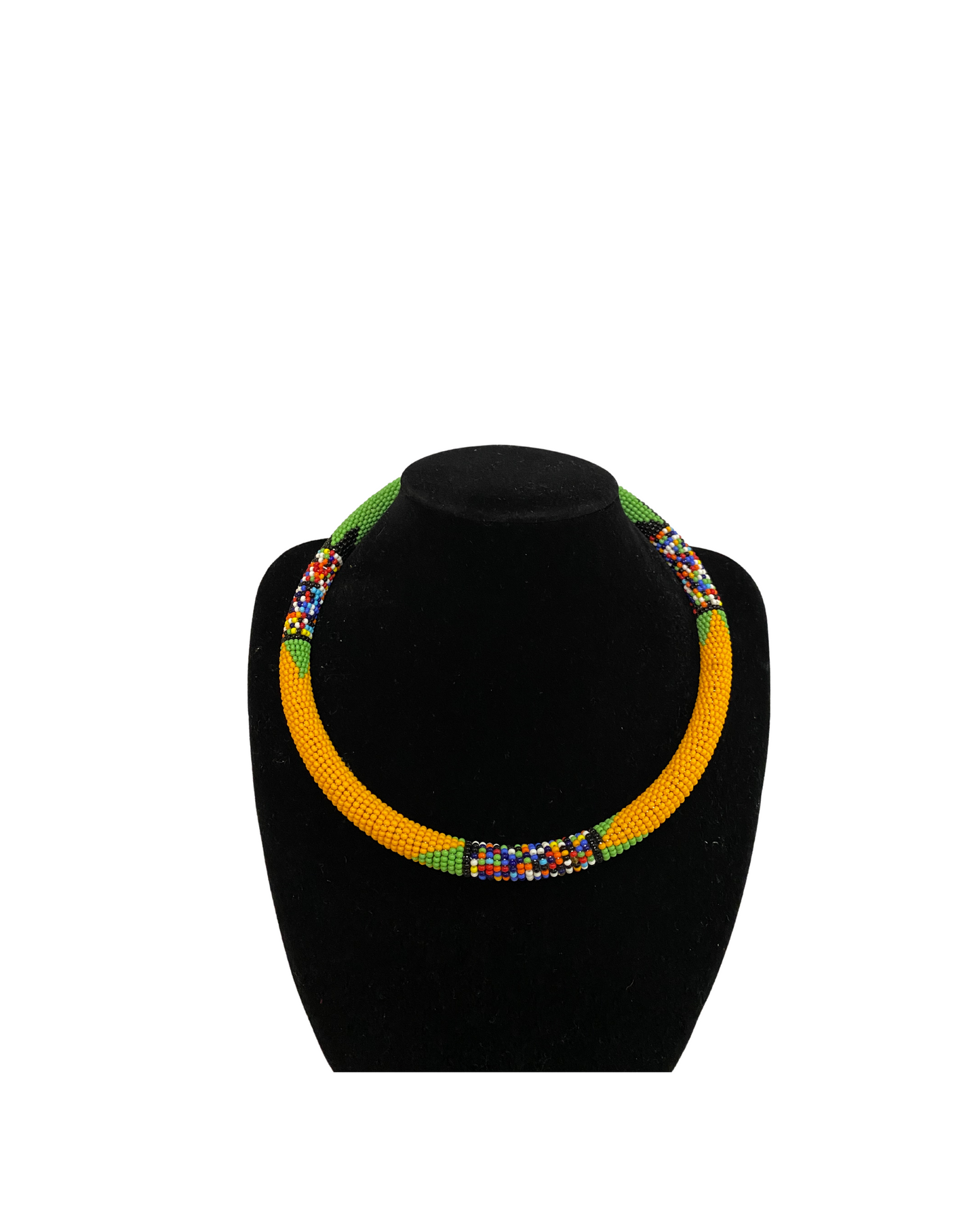 Partition Beaded Necklace(Single)