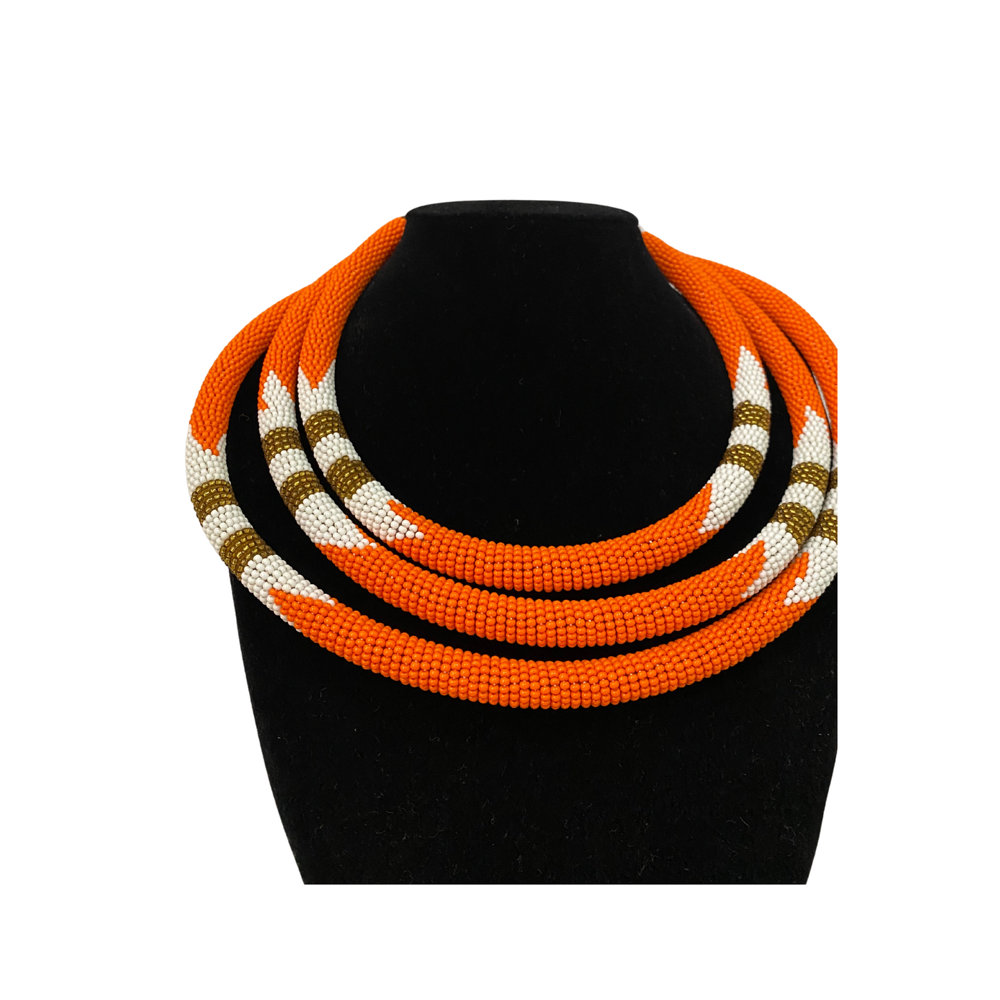 3 in 1   African Necklace