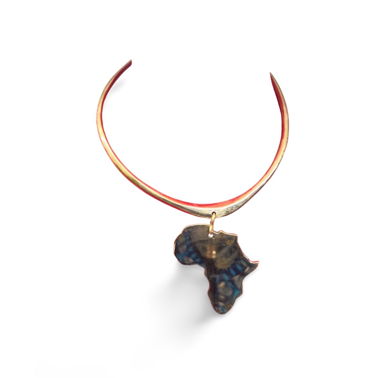 African Brass Necklace  Collection B