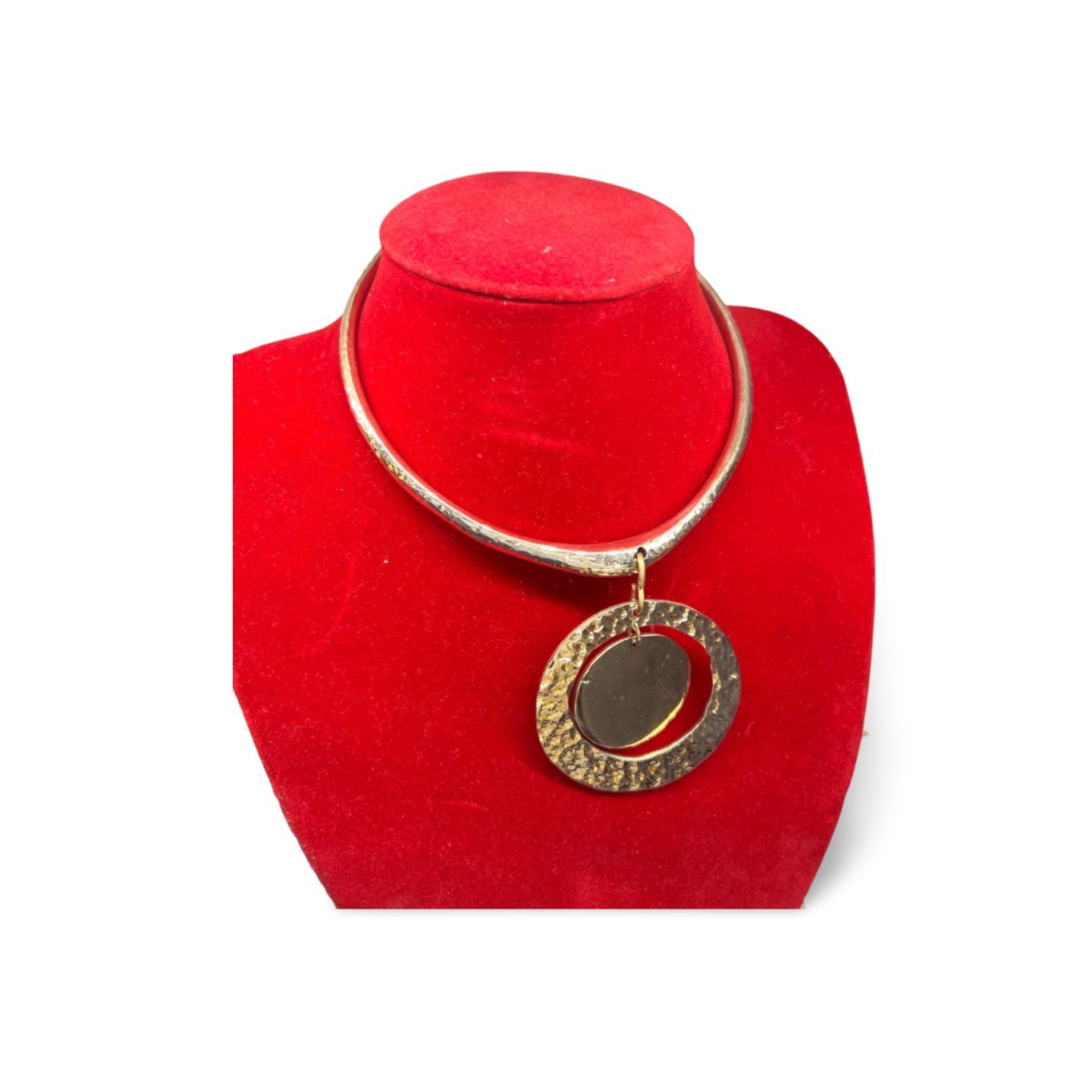 African Brass Necklace  Collection A