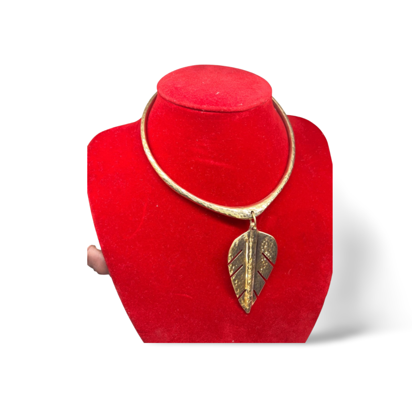 African Brass Necklace  Collection A