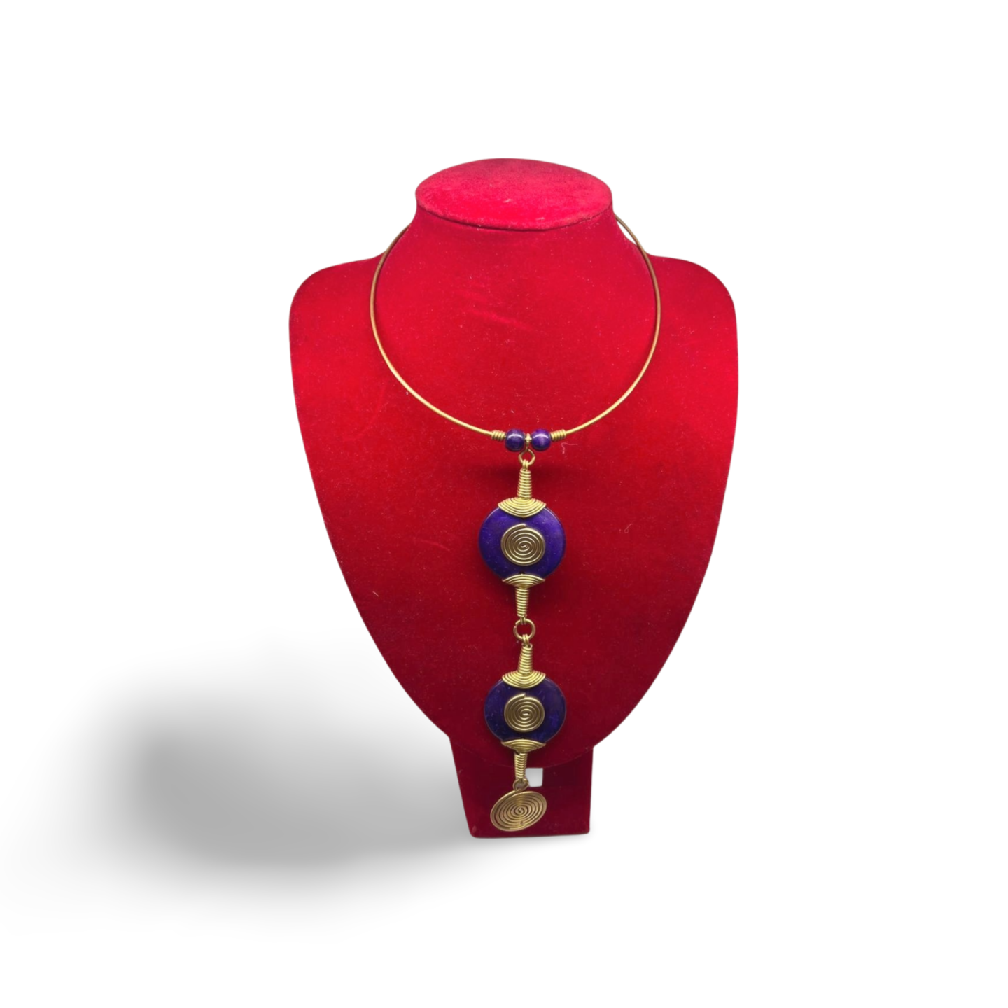 African  Brass necklace